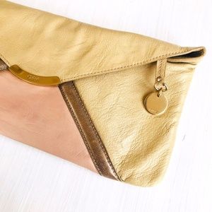 Chloe Leather Clutch